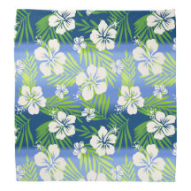 Kalani Tie Dye Blend Tropisch Hibiscus - Blauw