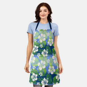 Kalani Tie Dye Blend Tropisch Hibiscus - Blauw Schort