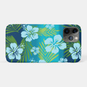 Kalani Tie Dye Blend Tropisch Hibiscus - Blauwgroe Case-Mate iPhone Case (Achterkant (horizontaal))