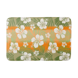 Kalani Tie Dye Blend Tropisch Hibiscus - Oranje Badmat