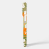 Kalani Tie Dye Blend Tropisch Hibiscus - Oranje Ca Case-Mate iPhone Case (Achterkant / Links)
