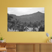Kalapaki Beach Bay Kauai Canvas Afdruk (Insitu (Woonkamer))