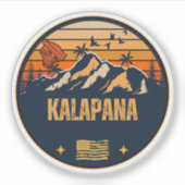 Kalapana, Hawaii Sticker (Voorkant)