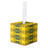Kalash Decorative Cube Ornament (Voorkant hoekig)