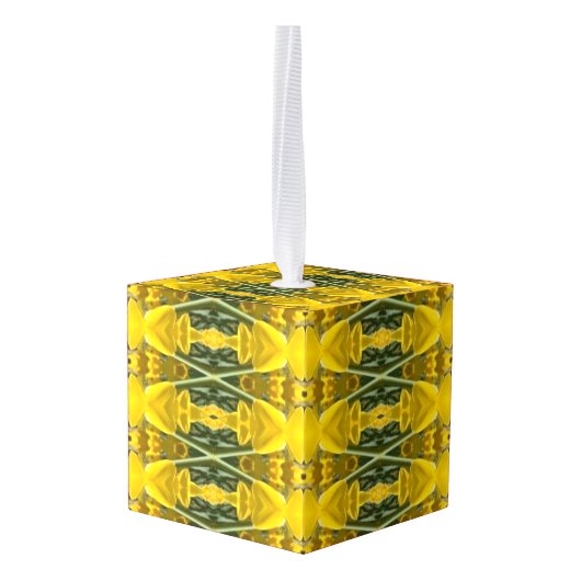 Kalash Decorative Cube Ornament (Achter hoekig)