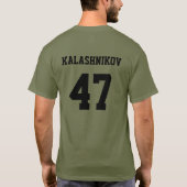 Kalashnikov 47 Sport Jersey Style T-shirt (Achterkant)