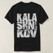 Kalashnikov AK47 AK47 Gift T-shirt (Design voorkant)