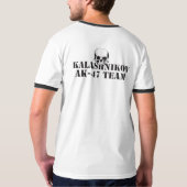 Kalashnikov AK-47 Team t-shirt (Achterkant volledig)