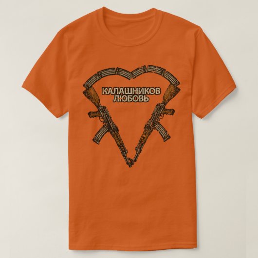 Kalasjnikov Liefde 1947 T-shirt (Design voorkant)