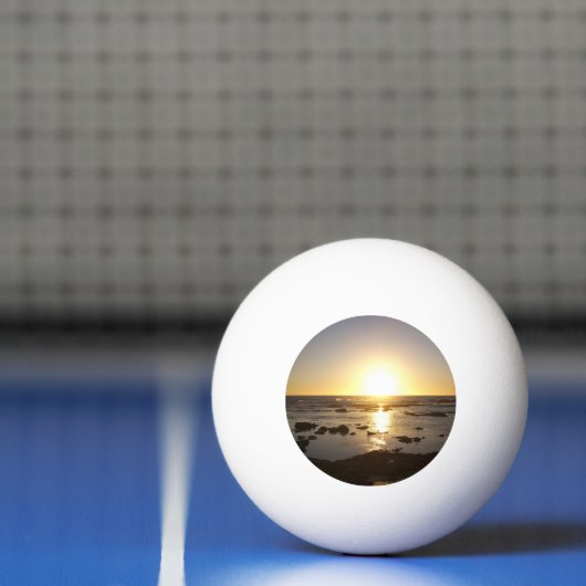 Kalbarri Beach Sunset Pingpongbal (Net)