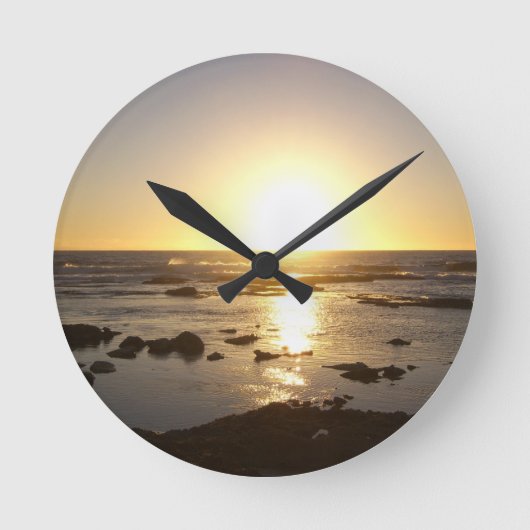 Kalbarri Beach Sunset  Ronde Klok (Voorkant)