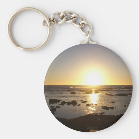 Kalbarri Beach Sunset Sleutelhanger (Voorkant)