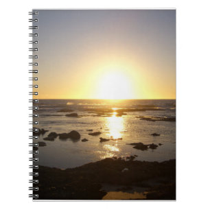 Kalbarri Beach Sunset Spiral Notitieboek