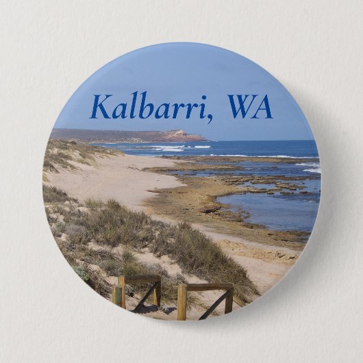 Kalbarri Ronde Button 7,6 Cm (Voorkant)