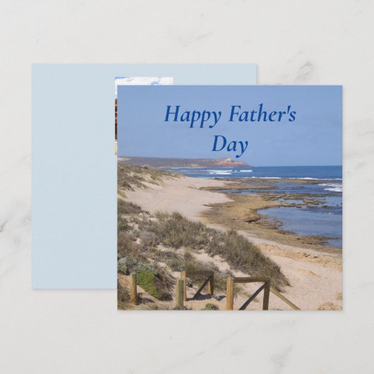 Kalbarri Vaderdag Flat Kaart (Voorkant / Achterkant)