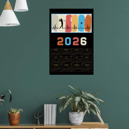 Kale 2026 Golf Agenda  Poster (Woonkamer 1)