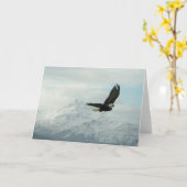 Kale adelaar & bergen kaart (Gele Bloem)