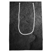 Kale adelaar die met Amerikaanse vlag vliegt Medium Cadeauzakje (Achterkant)