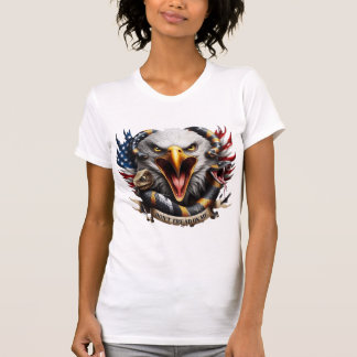 Kale adelaar Gadsden Slang Combo2 T-shirt