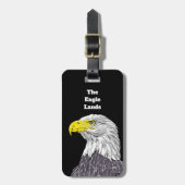 Kale Adelaar - Het Bagagelabel van de Adelaarsland (Voorkant verticaal)