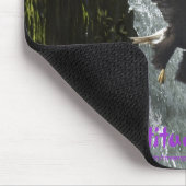 Kale adelaar houding! Motivatie Mousepad Muismat (Hoek)