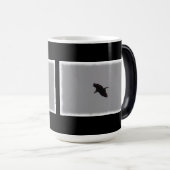 Kale Adelaar in vlucht Morphing Mok (Voorkant rechts)