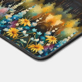 Kale adelaar Jacht in wilde bloemen Bureaumat (Hoek)