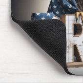 Kale Adelaar met een bidteken Muismat (Hoek)