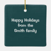 Kale adelaar met een Football en een helm Keramisch Ornament (Achterkant)