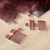 Kale adelaar met vlag van de Verenigde Staten van  Legpuzzel (Zijkant)