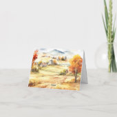 Kale Animatie Kinderen Verjaardag Bedankkaart (Achterkant)