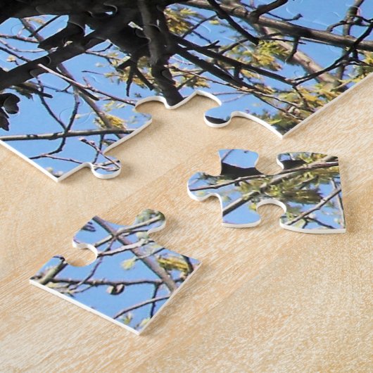 Kale arenden nesten legpuzzel (Zijkant)