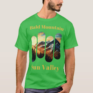 Kale berg ski zon vallei 1 t-shirt