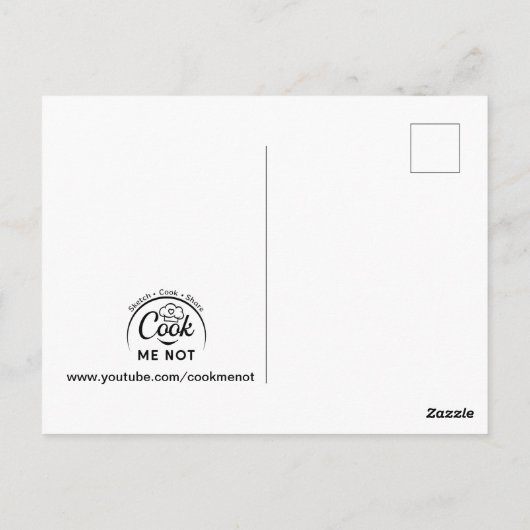 kale boost briefkaart (Achterkant)