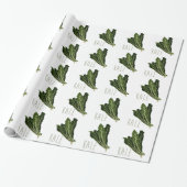 Kale Cadeaupapier (Uitgerold)