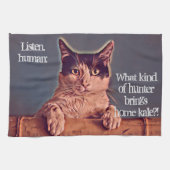 Kale Cat Theedoek (Horizontaal)