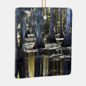 Kale Cypressbomen Keramisch Ornament (Rechts)