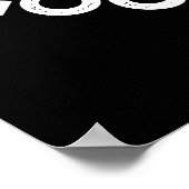 Kale-e-brate Good Times Funny Veggie Pun Dark BG Poster (Hoek)