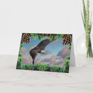 Kale Eagle Kerst Kaart