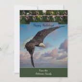 Kale Eagle Kerst Kaart (Voorkant)