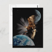 Kale Eagle Motivatie Briefkaarten (Voorkant / Achterkant)