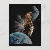 Kale Eagle Motivatie Briefkaarten (Voorkant)