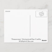 Kale Eagle Motivatie Briefkaarten (Achterkant)