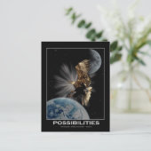 Kale Eagle Motivatie Briefkaarten (Staand voorkant)