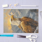 Kale Eagle Waterverf Bergen Decoupage Tissuepapier (Craft)