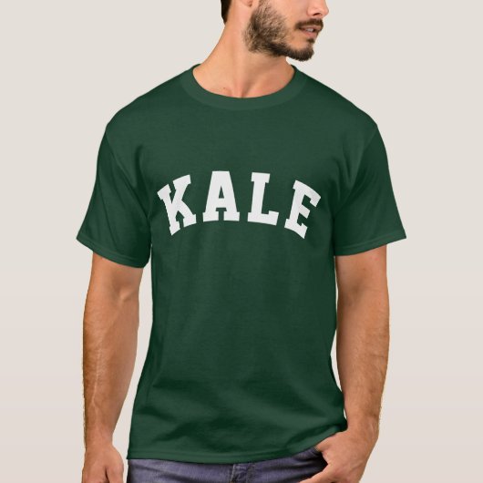 Kale Funny Vegan Shirt (Voorkant)