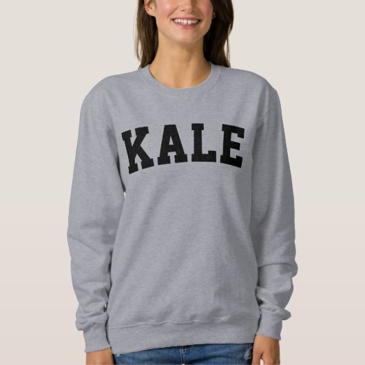 Kale Gray Sweatshirt voor dames (Voorkant)