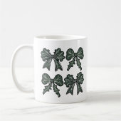 Kale green Bow Koffiemok (Links)