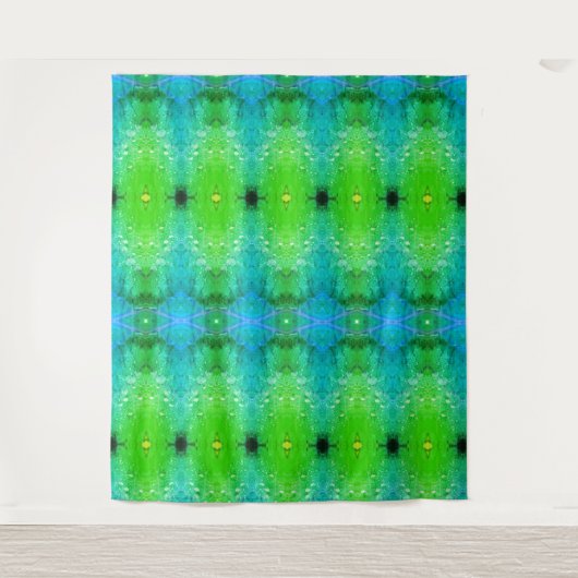 Kale Ikat 7 x GL Wandkleed (Voorkant)