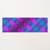 Kale Ikat 8 Miami Yogamat (Achterkant (horizontaal))